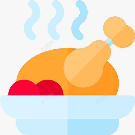 063-roast-chickensvg_新图网 https://ixintu.com 063-roast-chicken