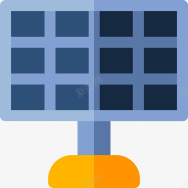 太阳能电池板生态163平板图标图标