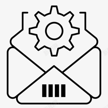 邮件任务和项目管理图标图标