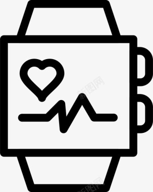 医疗心脏心跳图标图标