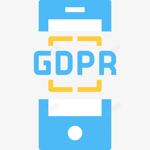 智能手机gdpr26扁平图标svg_新图网 https://ixintu.com gdpr 扁平 手机 智能