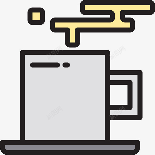 咖啡色网页平面3线性颜色图标svg_新图网 https://ixintu.com 咖啡色 平面设计 线性 网页 颜色