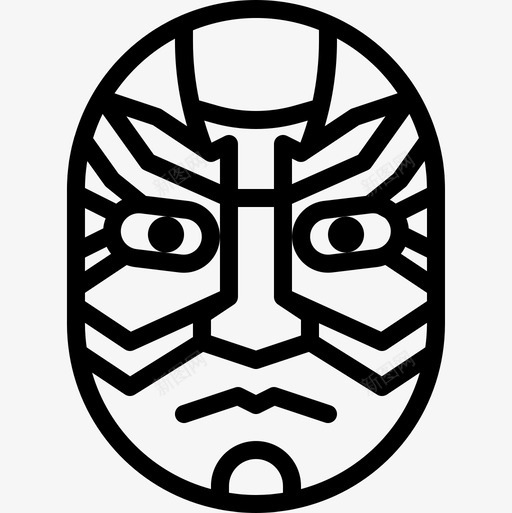 日本歌舞伎50直系图标svg_新图网 https://ixintu.com 日本歌舞伎50 直系