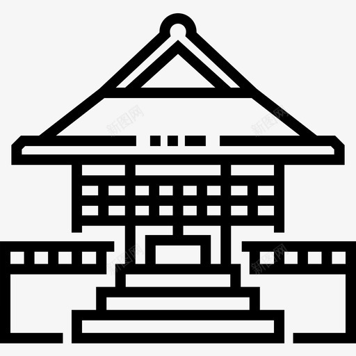 日本神道33图标svg_新图网 https://ixintu.com 日本 神道