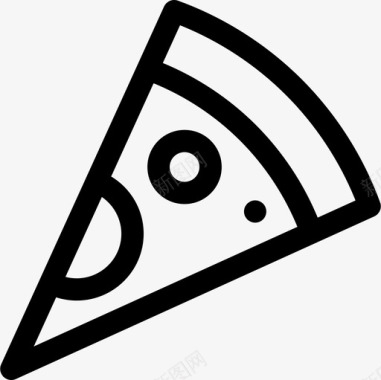 披萨76号餐厅直系图标图标