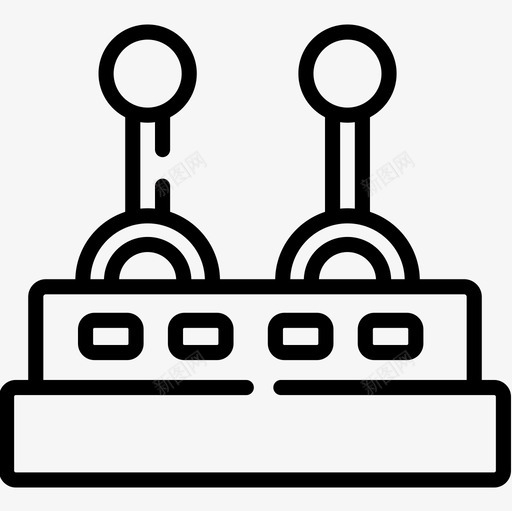 控制器工厂32线性图标svg_新图网 https://ixintu.com 工厂32 控制器 线性