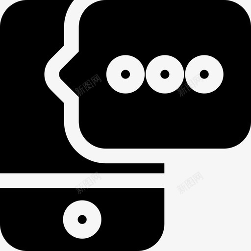 信息通信128已填充图标svg_新图网 https://ixintu.com 信息 填充 通信