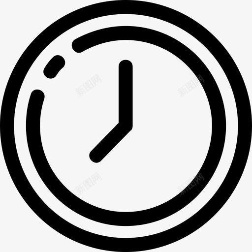 时钟提醒时间图标svg_新图网 https://ixintu.com 提醒 时钟 时间 计时器