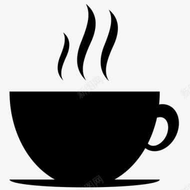 咖啡咖啡杯热咖啡图标图标