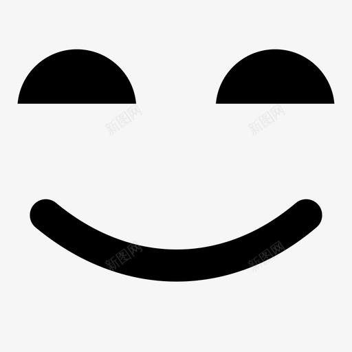 开心心情情绪表情图标svg_新图网 https://ixintu.com 开心心情 微笑 情绪 情绪定格 表情