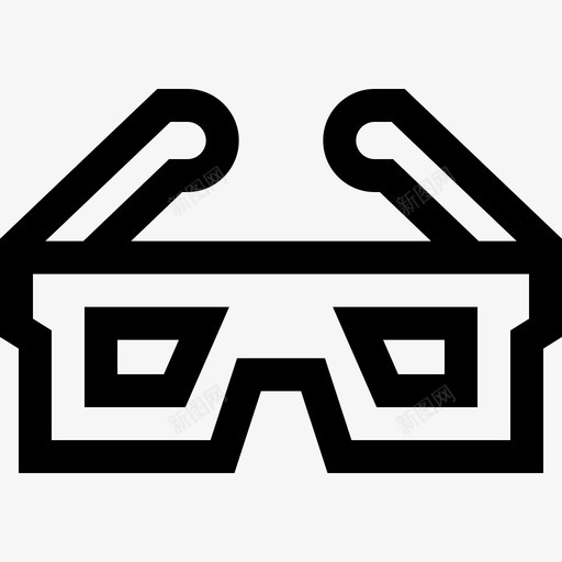 3d眼镜风景艺术20线性图标svg_新图网 https://ixintu.com 3d 眼镜 线性 艺术 风景