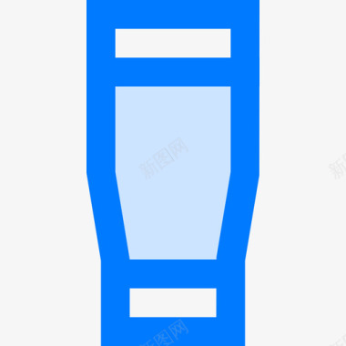 啤酒饮料11蓝色图标图标