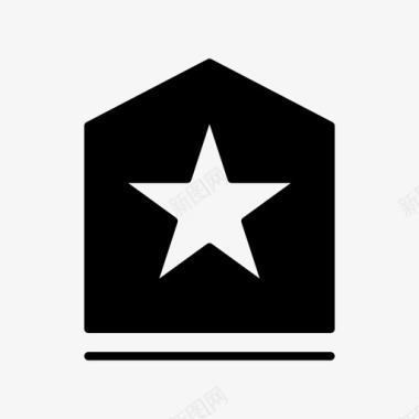 明星徽章荣誉图标图标