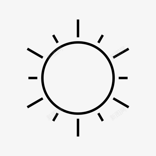 太阳能量阳光图标svg_新图网 https://ixintu.com 太阳 能量 阳光 露营