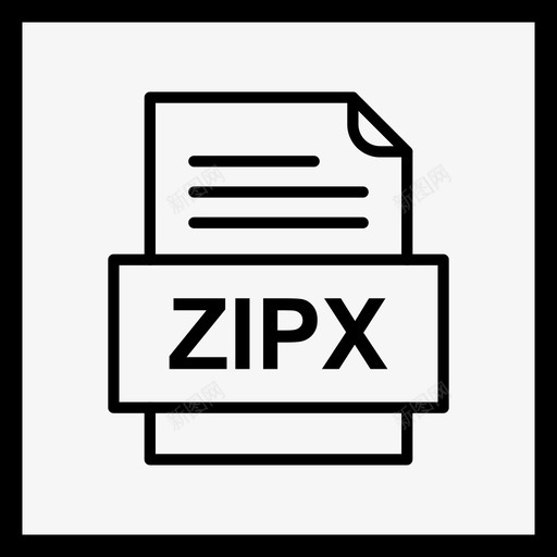 zipx文件文档图标文件类型格式svg_新图网 https://ixintu.com 41个文件格式 zipx文件文档图标 文件类型 格式