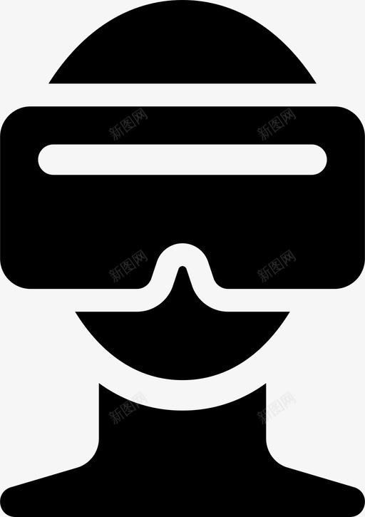 虚拟现实计算机环境图标svg_新图网 https://ixintu.com 满是 环境 耳机 虚拟现实 计算机