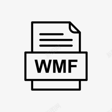 wmf文件文件图标文件类型格式图标