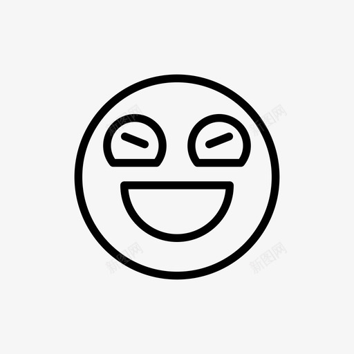 生气表情符号表情图标svg_新图网 https://ixintu.com 微笑 情绪 生气 脸 表情 表情符号 表情线