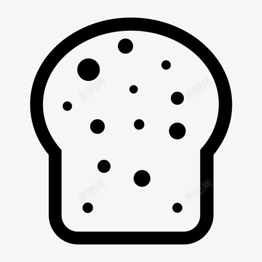 面包吃的三明治图标svg_新图网 https://ixintu.com 三明治 吃的 吐司 面包