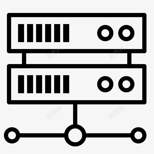 数据数据中心数据库服务器图标svg_新图网 https://ixintu.com 中心 托管 数据 数据中心 数据库 服务器 网络