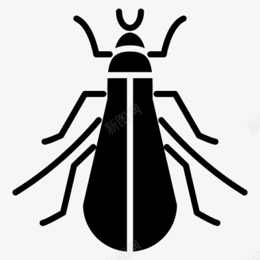 蟋蟀虫子昆虫图标图标