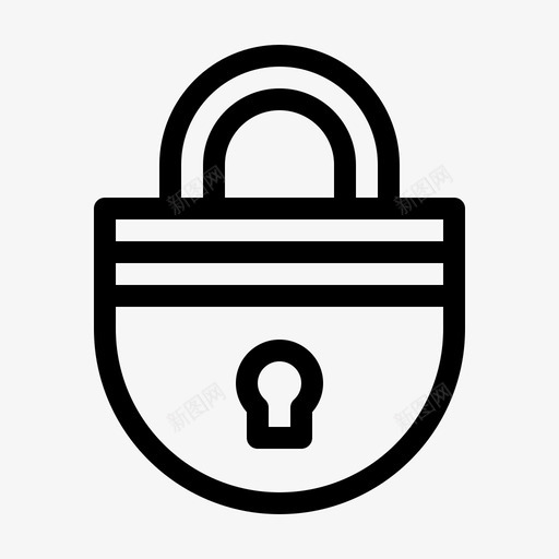 锁登录密码图标svg_新图网 https://ixintu.com 商业 安全 密码 登录 策略 财务