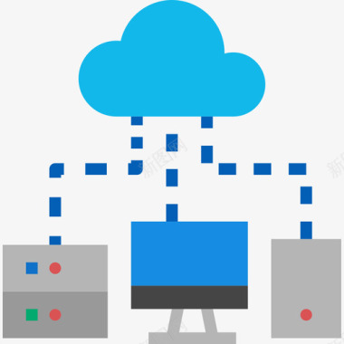 云服务器多媒体50平板图标图标