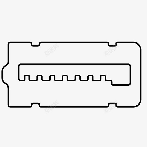 内部连接器计算机sata图标svg_新图网 https://ixintu.com sata 传输 内部 数据 电缆 计算机 连接器