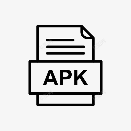 apk文件文件图标文件类型格式svg_新图网 https://ixintu.com 41种文件格式 apk文件文件图标 文件类型 格式