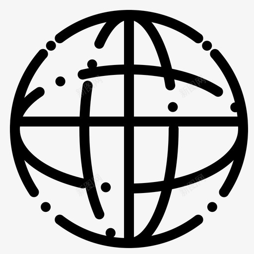 世界教育全球图标svg_新图网 https://ixintu.com 世界 互联网 全球 教育 简历