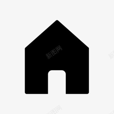 家计算机房子图标图标