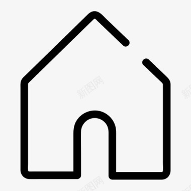 家房子小屋图标图标