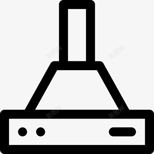 机罩烹饪73线性图标svg_新图网 https://ixintu.com 机罩 烹饪 线性