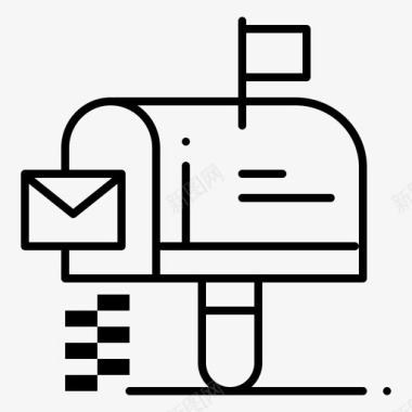 邮箱邮件任务和项目管理图标图标