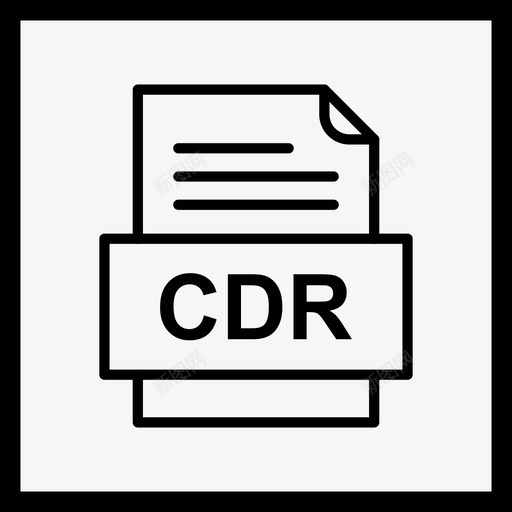 cdr文件文档图标文件类型格式svg_新图网 https://ixintu.com 41种文件格式 cdr文件文档图标 文件类型 格式