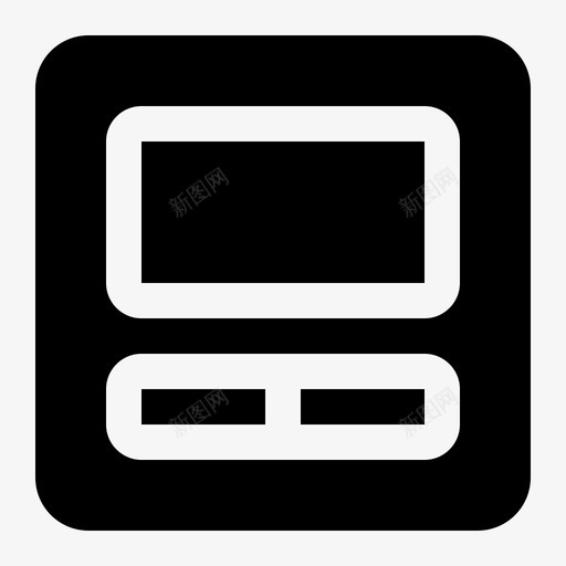 触摸板计算机硬件图标svg_新图网 https://ixintu.com 字形 屏幕 硬件 触控 触摸 计算机