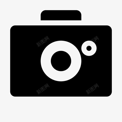 摄像头应用程序界面图标svg_新图网 https://ixintu.com 应用程序 摄像头 照片 用户 界面