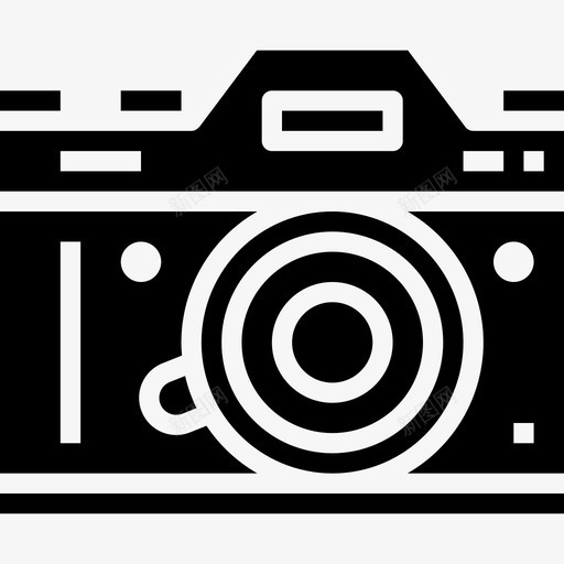 相机创意10填充图标svg_新图网 https://ixintu.com 创意10 填充 相机