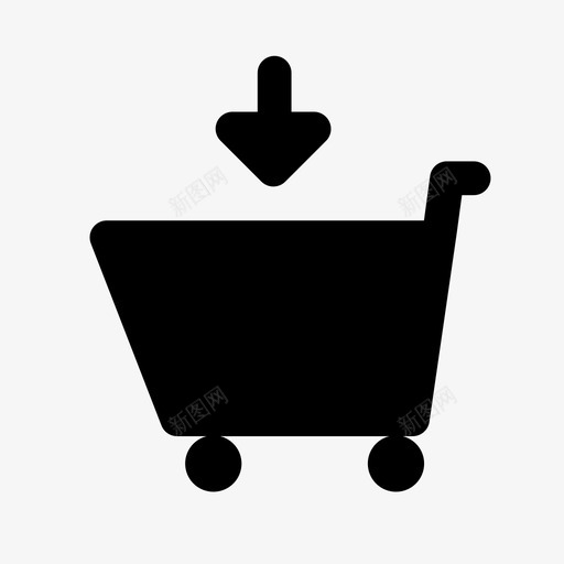 添加到购物车购买购物图标svg_新图网 https://ixintu.com 加到 添加 网店 购买 购物 购物车