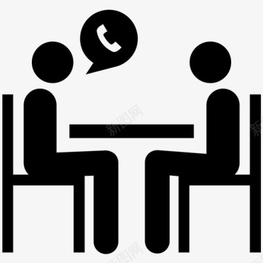 电话商务电话电话会议图标图标