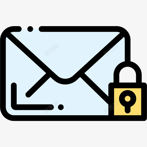信息保护和安全15线性颜色图标svg_新图网 https://ixintu.com 保护 信息 安全 线性 颜色