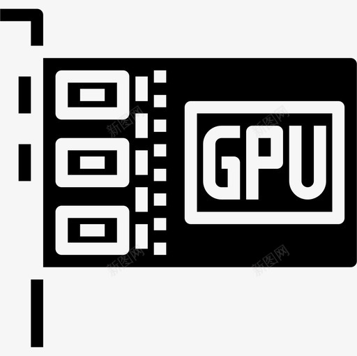 Gpu计算机29固态图标svg_新图网 https://ixintu.com Gpu 固态 计算机