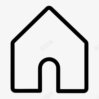 家房子小屋图标图标