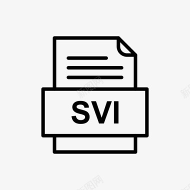 svi文件文件图标文件类型格式图标