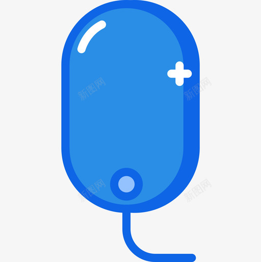 鼠标tech16蓝色图标svg_新图网 https://ixintu.com tech 蓝色 鼠标