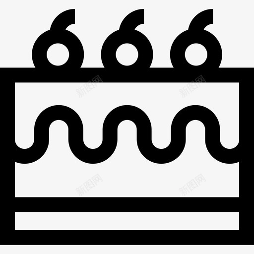 蛋糕面包店60直纹图标svg_新图网 https://ixintu.com 直纹 蛋糕 面包店