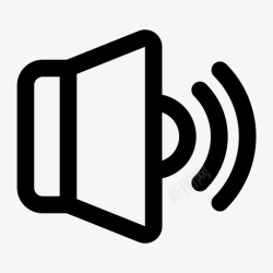 硬件输出扬声器音频计算机图标高清图片
