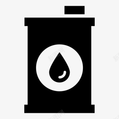 油桶燃料绿色能源符号图标图标