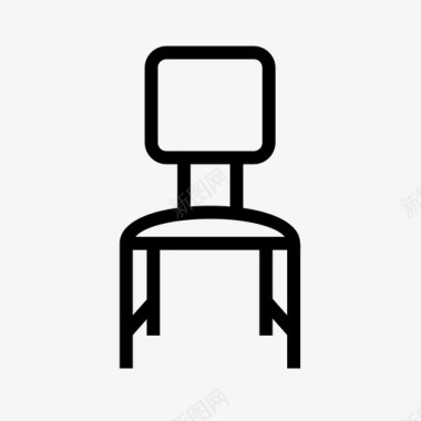 家具办公椅图标图标