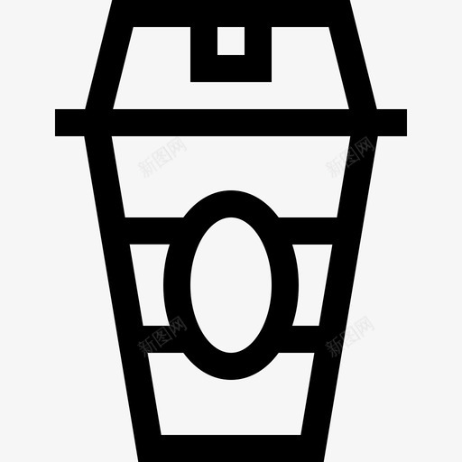 咖啡博客作者和影响者17直系图标svg_新图网 https://ixintu.com 作者 博客 咖啡 影响 直系